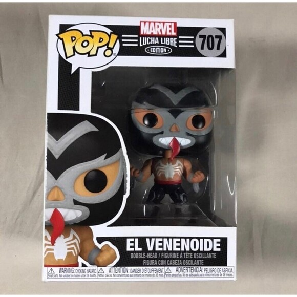 Marvel El Venenoide Lucha Libre Funko Pop 707 Vinyl Figure - Picture 1 of 7